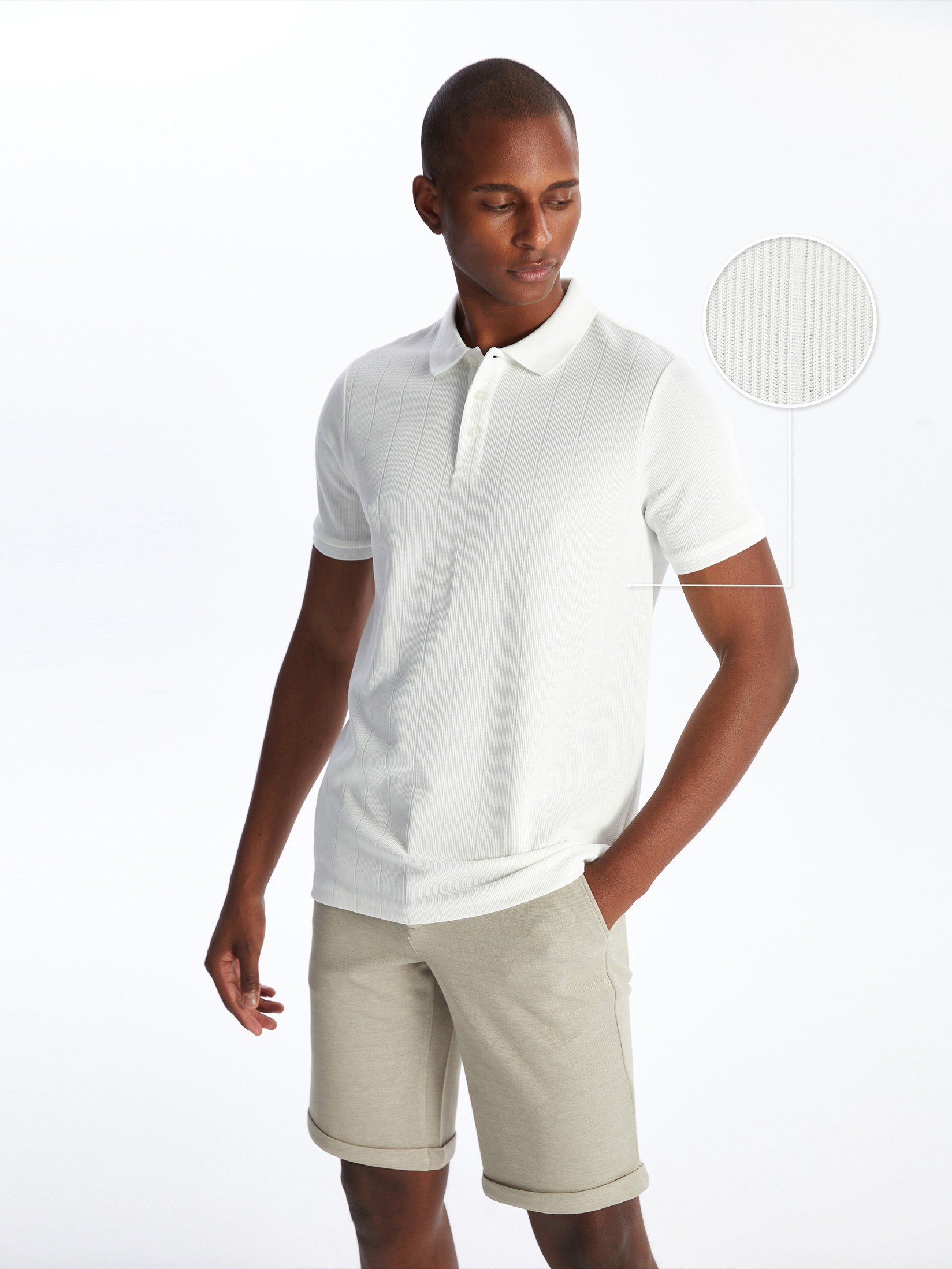 LC Waikiki Muška košulja S4GP54Z8-R9J, Svetlobež