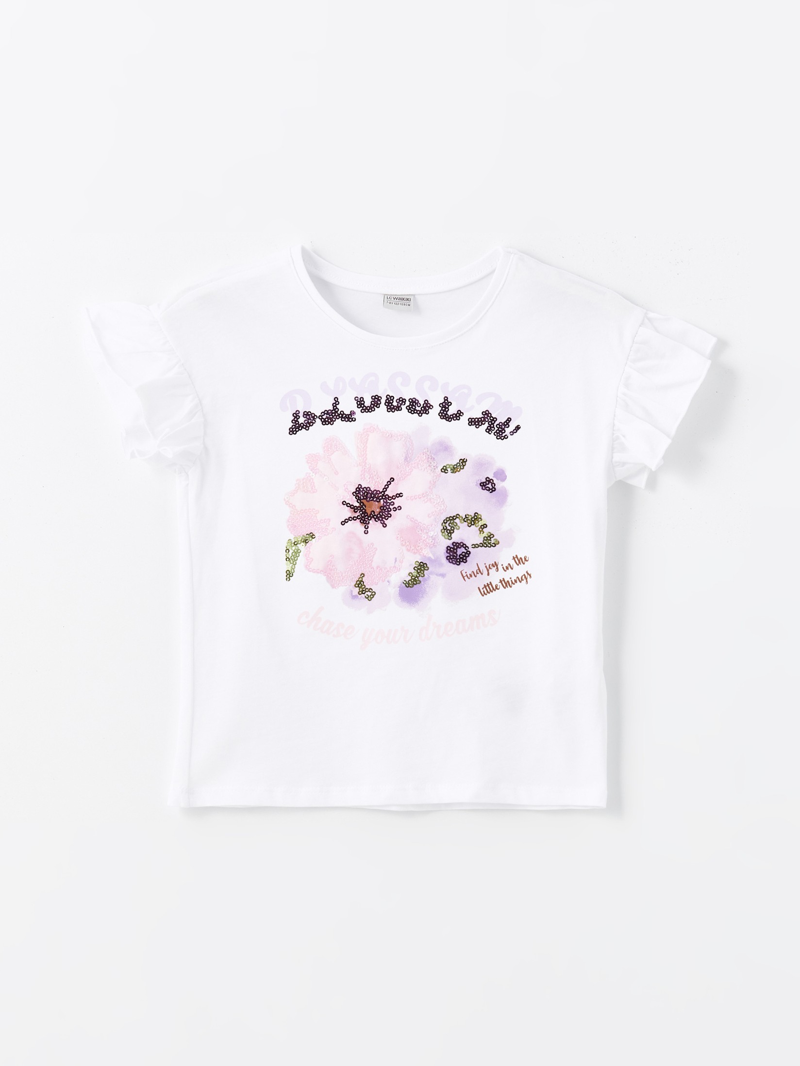 LC Waikiki Majica za devojčice S4CH49Z4-Q6K, Bela