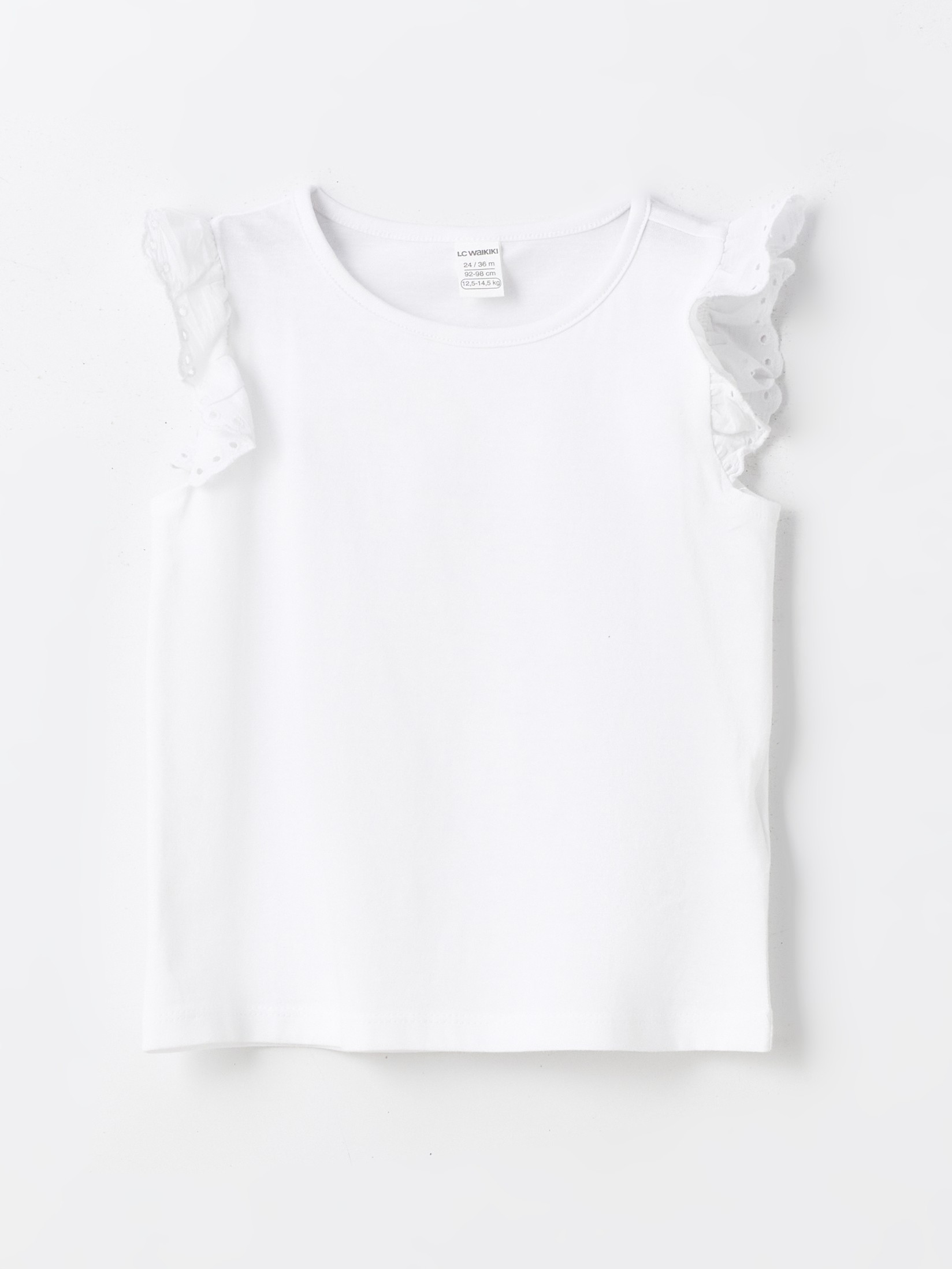 LC Waikiki Majica za devojčice S4DL89Z1-Q6K, Bela