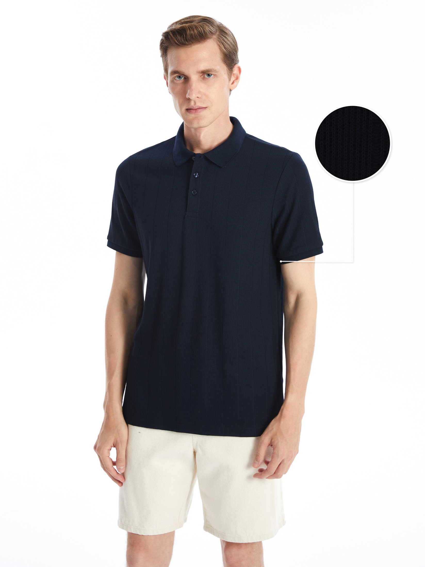 LC Waikiki Muška majica S4GP54Z8-DWP, Teget