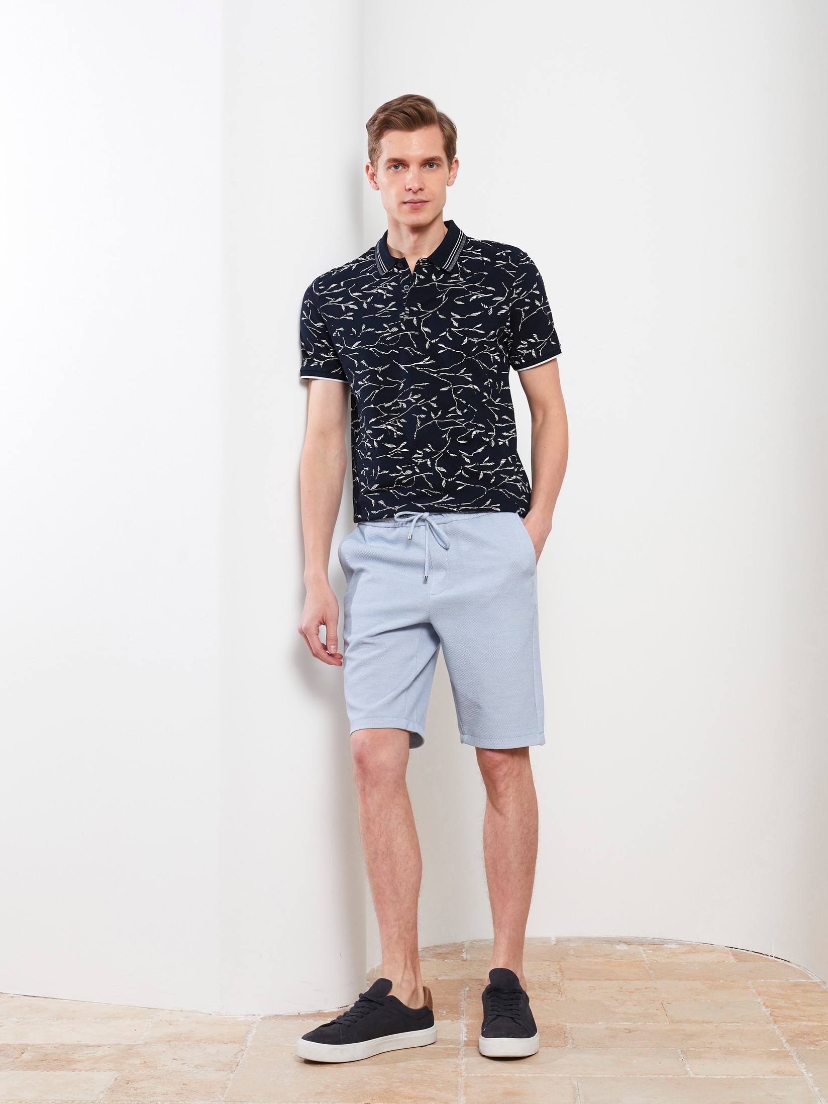 LC Waikiki Muški šorc S24218Z8-QXG, Plavi