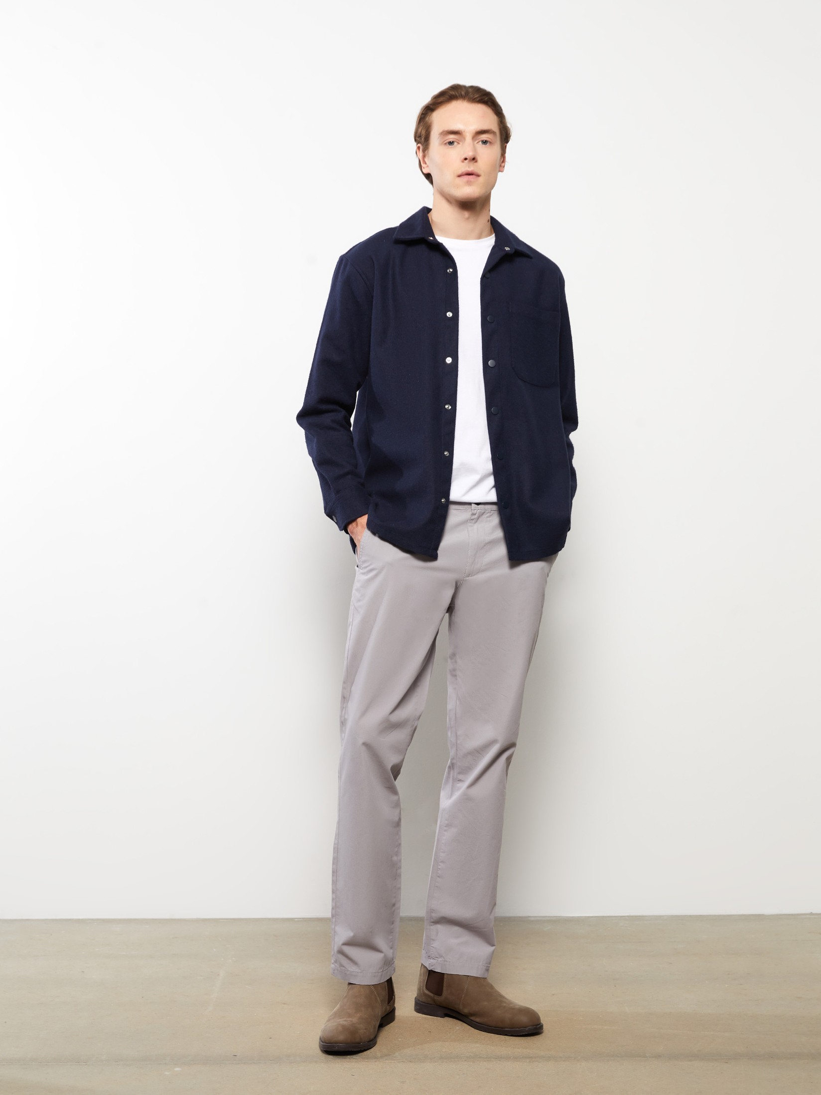 LC Waikiki Muške patalone S32054Z8-PUZ, Sive