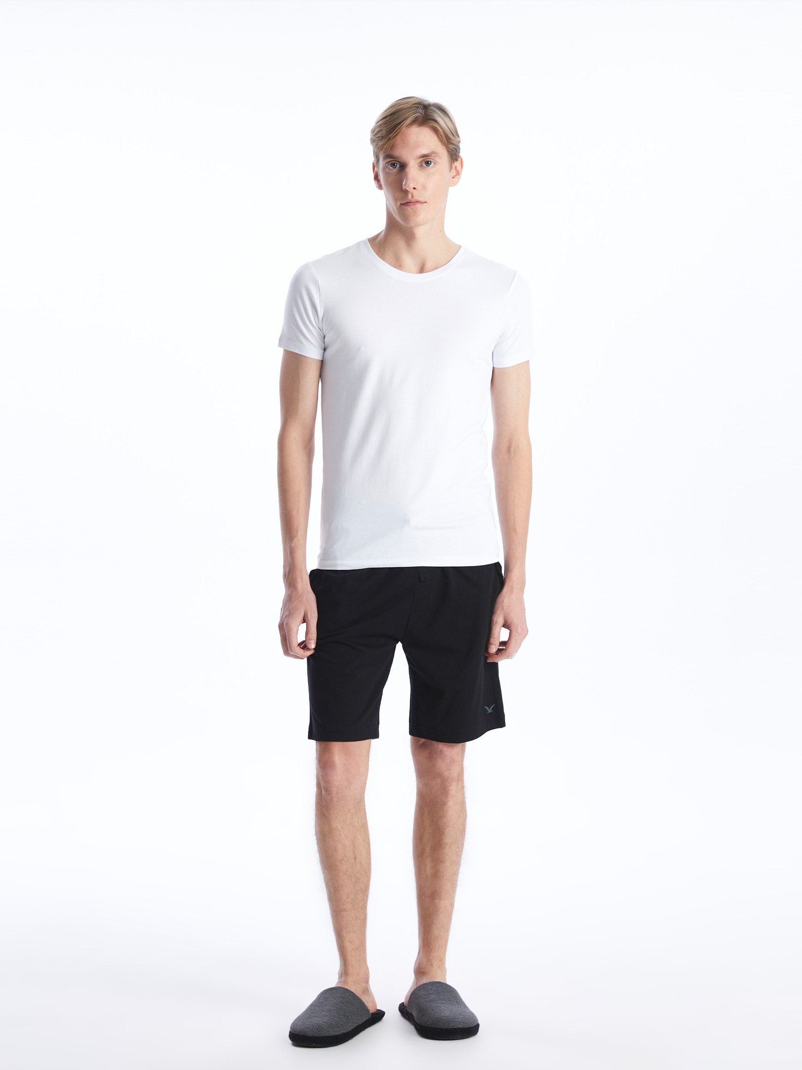 LC Waikiki Muški donji deo pidžame S44365Z8-CVL, Crni