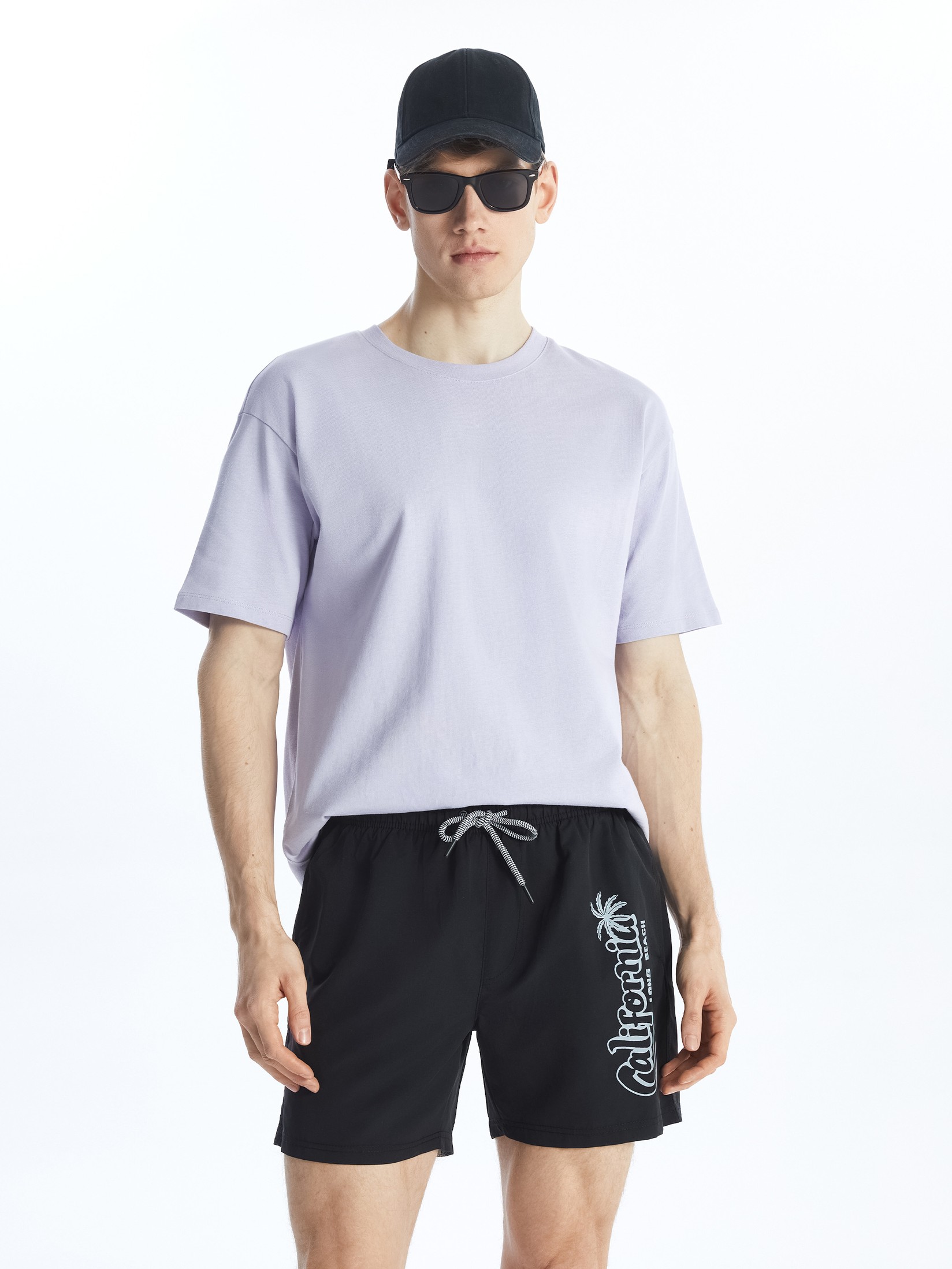 LC Waikiki Muški kupaći kostim S4CS69Z8-CVL, Crni