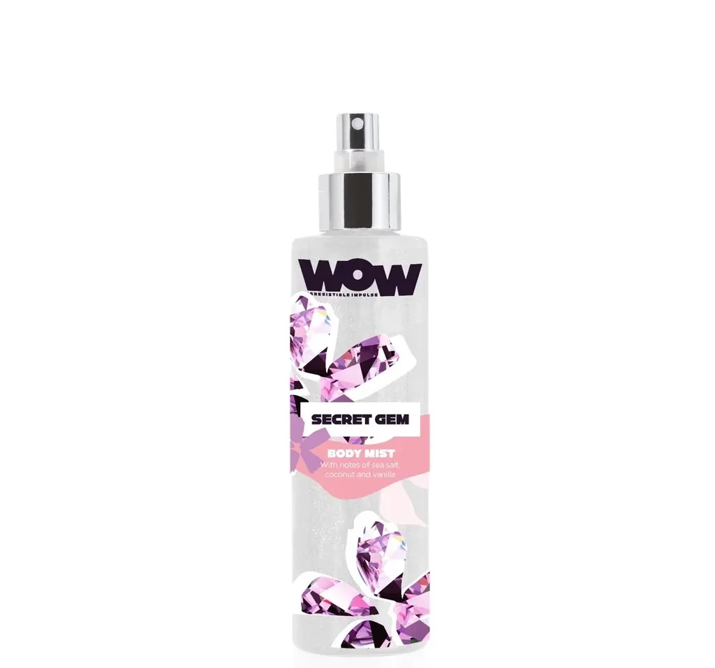 Wow Body mist Gliter Secret Gem, 200 ml