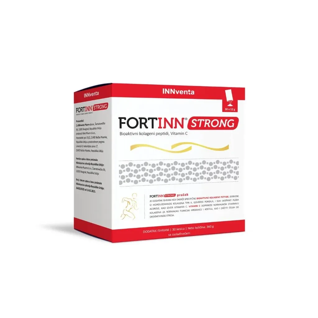 INNventa Bioaktivni kolagen Fortinn Strong, 30 Kesica