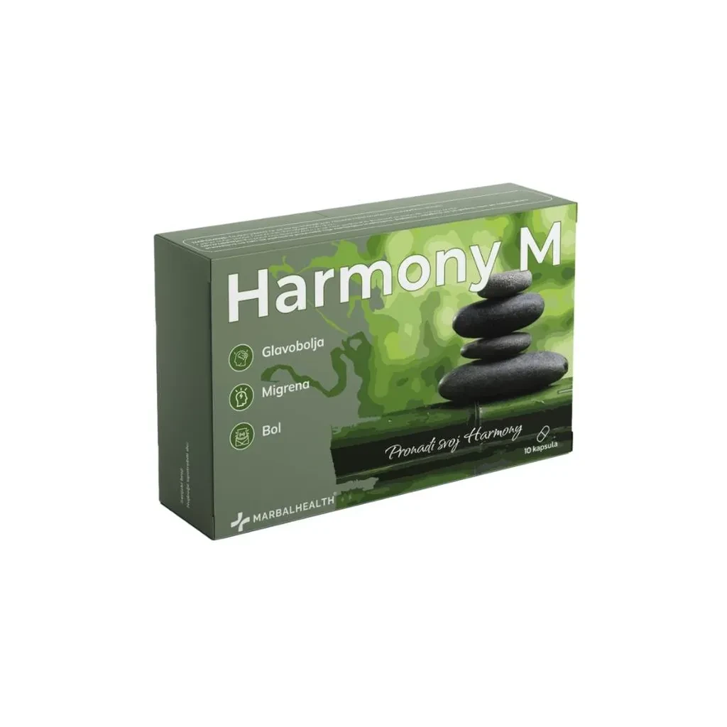 Marbalhealth Kapsule za ublažavanje bola Harmony M, 10 komada