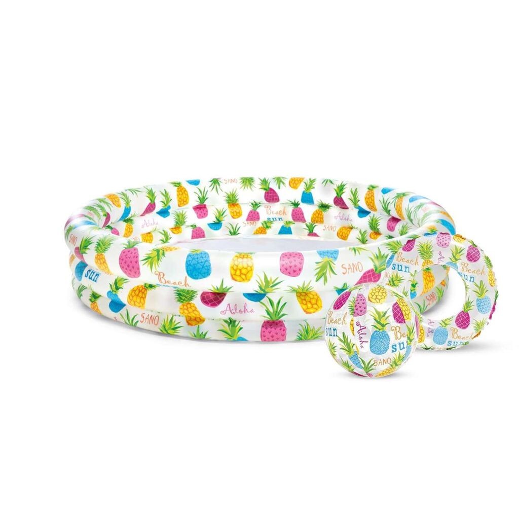 INTEX Dečiji bazen sa dva šlaufa Set 2, 132x28cm