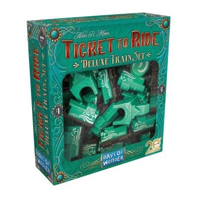 Coolplay Figurice za društvenu igru Ticket to Ride: Train Deluxe, Zelene