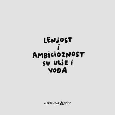 Aca Top Cat Nalepnica Ulje i voda, 7.5x5.5cm, Siva