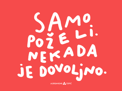 Aca Top Cat Magnet Samo poželi