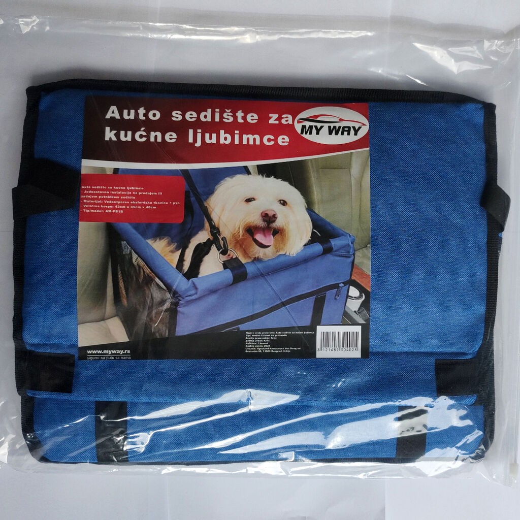 My Way Auto Sedište za kućne ljubimce, Plavo
