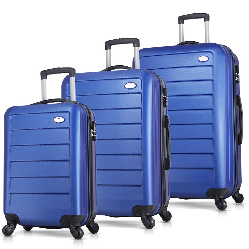MyValice Set kofera 6264, 3 dela, Plavi
