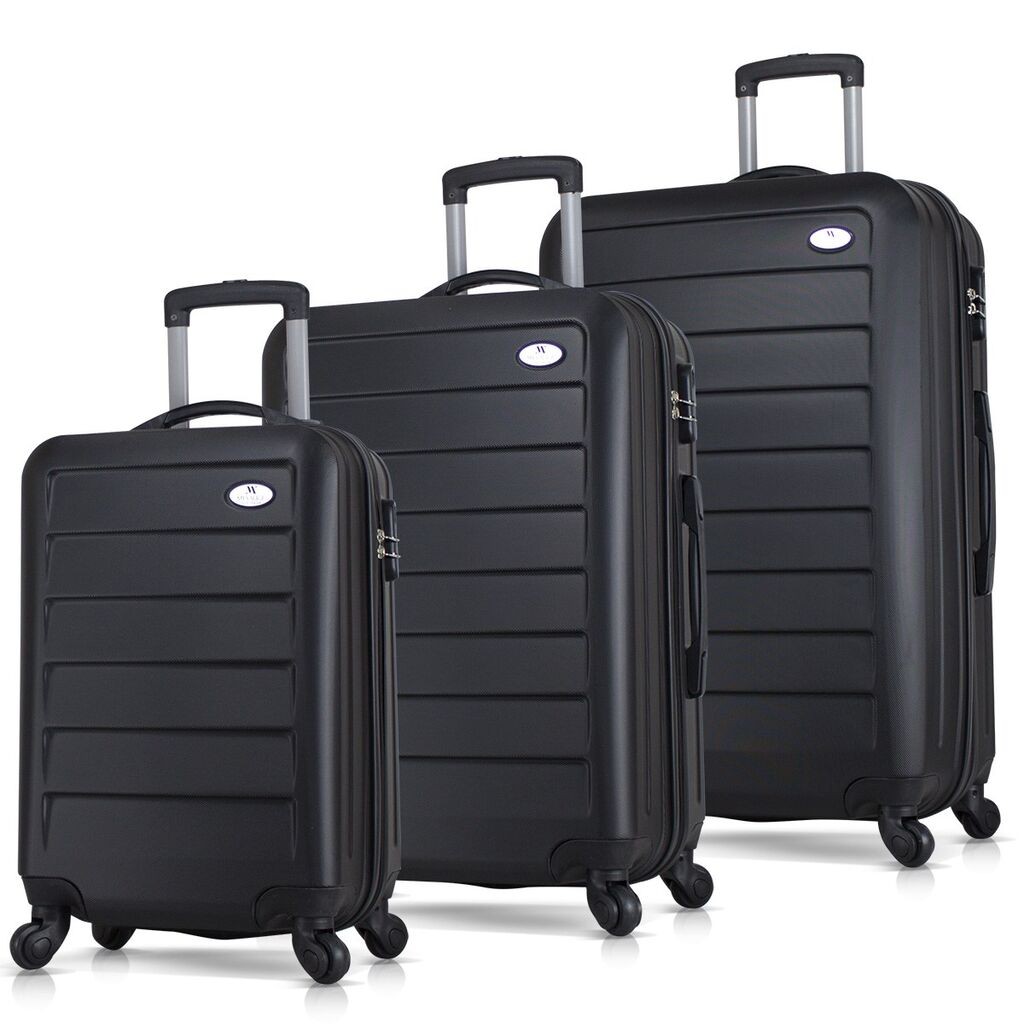 MyValice Set kofera 8077, 3 dela, Crni