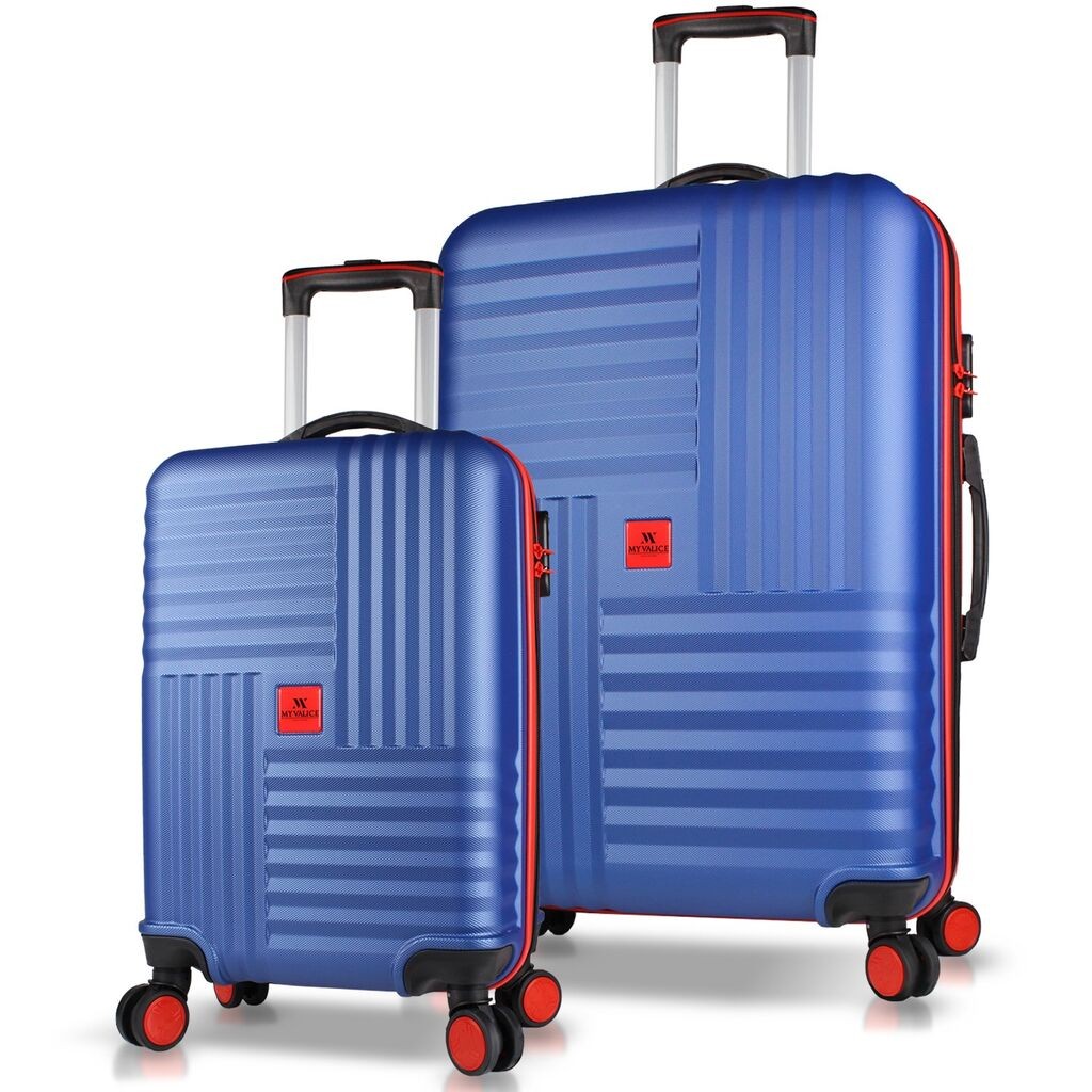 MyValice Set kofera 8326, 2 dela, Tamnoplavi