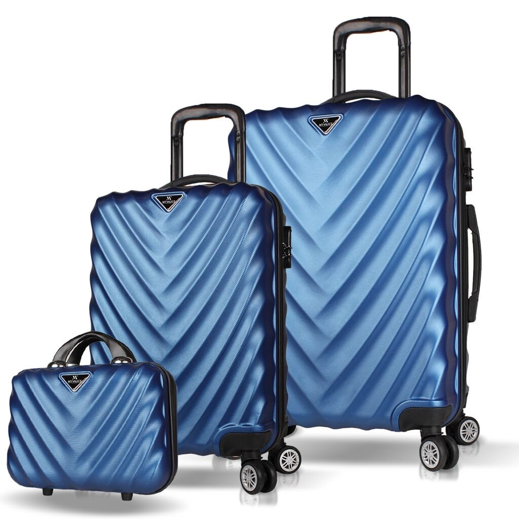 MyValice Set kofera 7538, 3 dela, Plavi