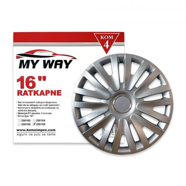 My Way Ratkapne 16’’ 206169, 4 komada