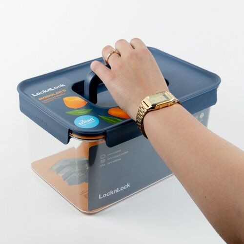 LocknLock Posuda za hranu Bsfree Modular Plus 4.8l, Tamnoplava