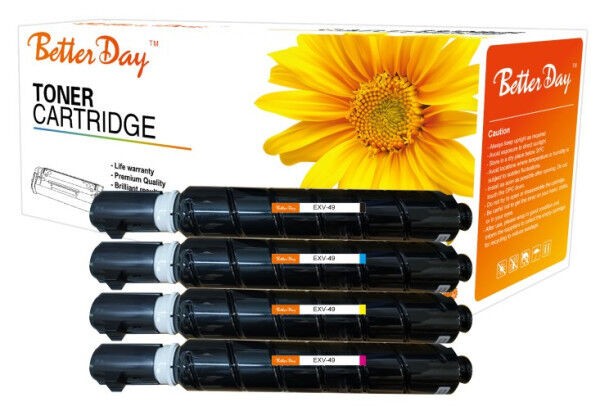 Betterday Toner C-EXV-49 Y MPS za Canon, 19k, Žuti
