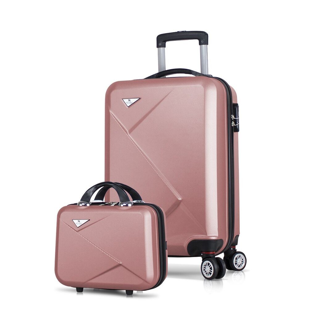 MyValice Set kofera 8282, 2 dela, Rose Gold