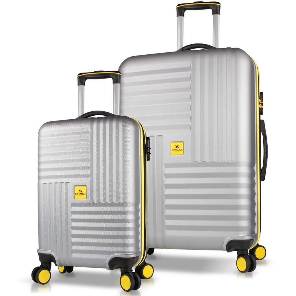 MyValice Set kofera 8296, 2 dela, Sivi