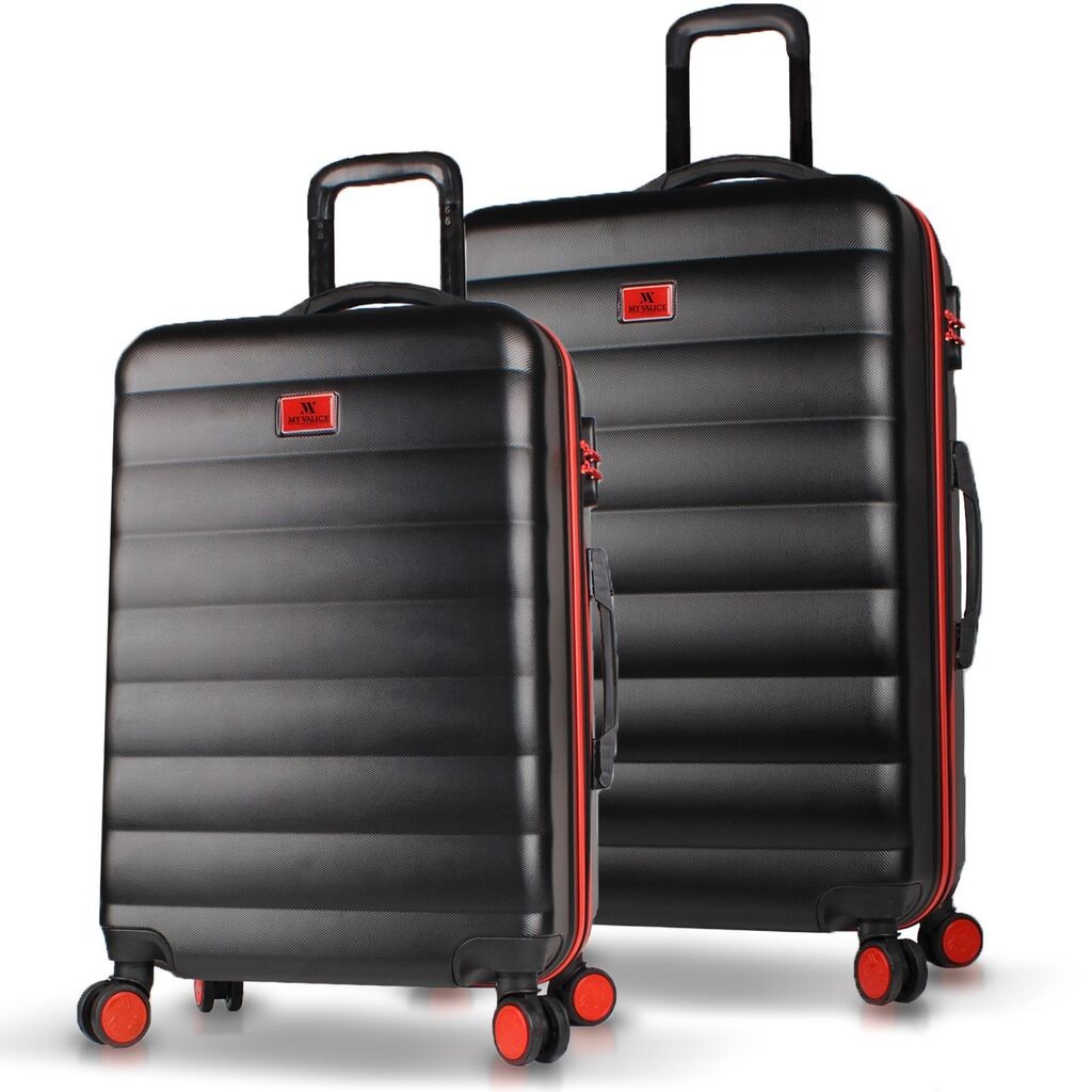 MyValice Set kofera 6605, 2 dela, Crni
