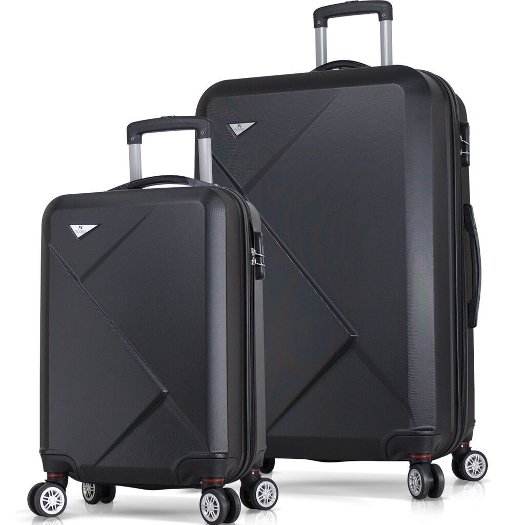 MyValice Set kofera 8022, 2 dela, Crni