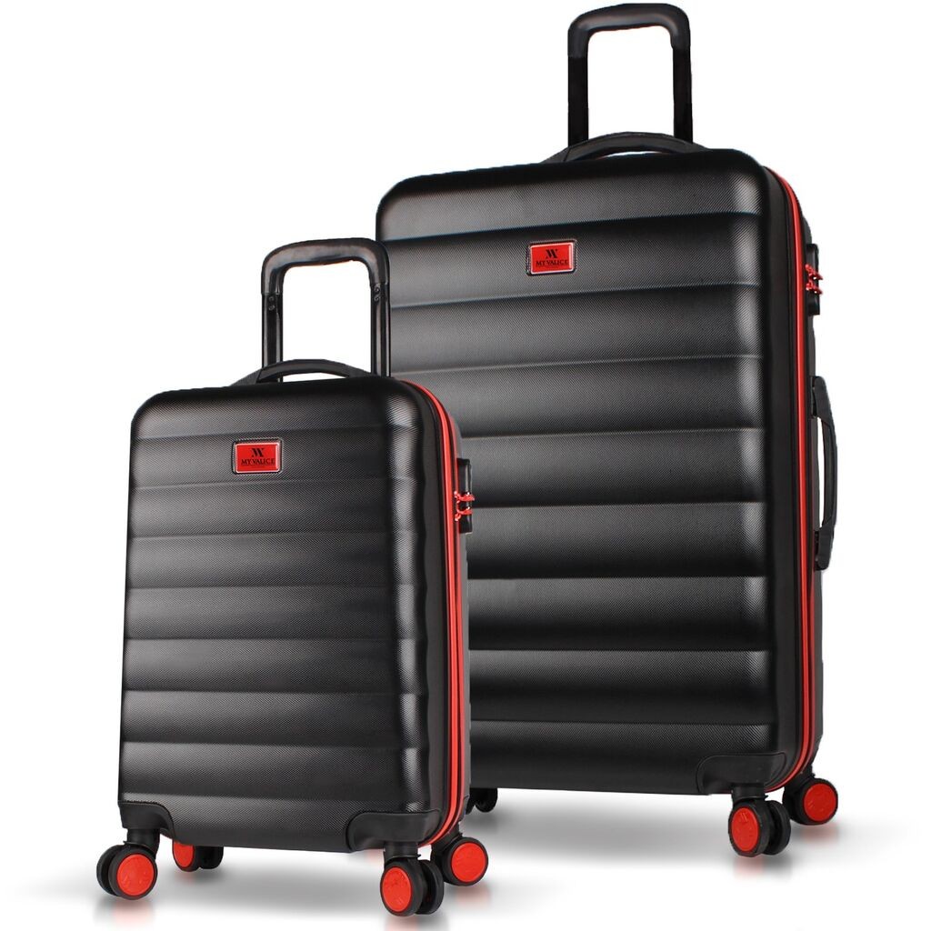 MyValice Set kofera 6537, 2 dela, Crni