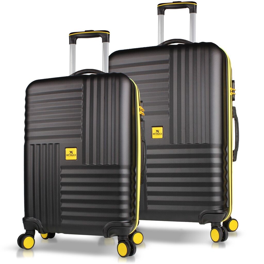 MyValice Set kofera 8388, 2 dela, Crni