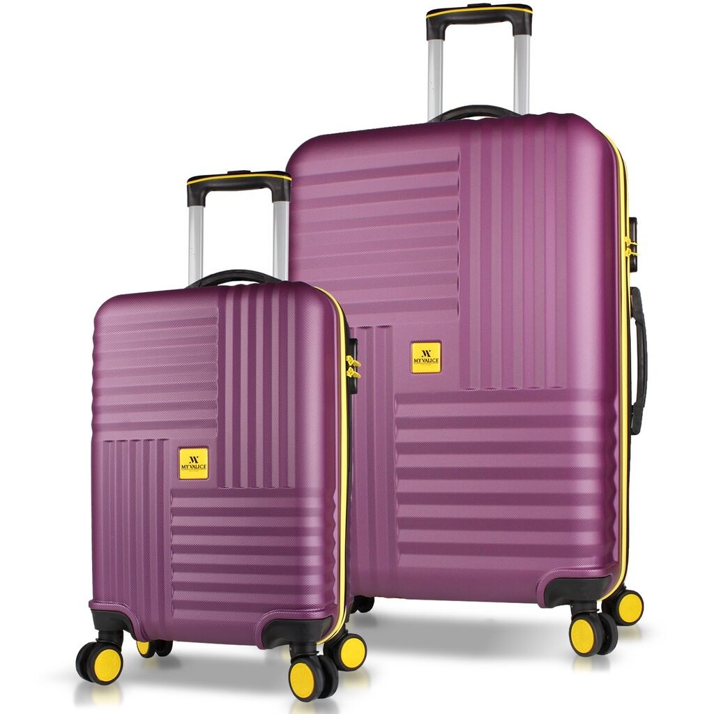 MyValice Set kofera 8333, 2 dela, Bordo