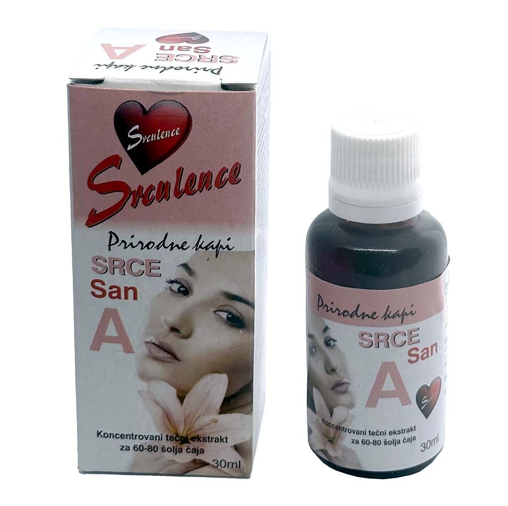 Biljne kapi Srce San A, 30ml