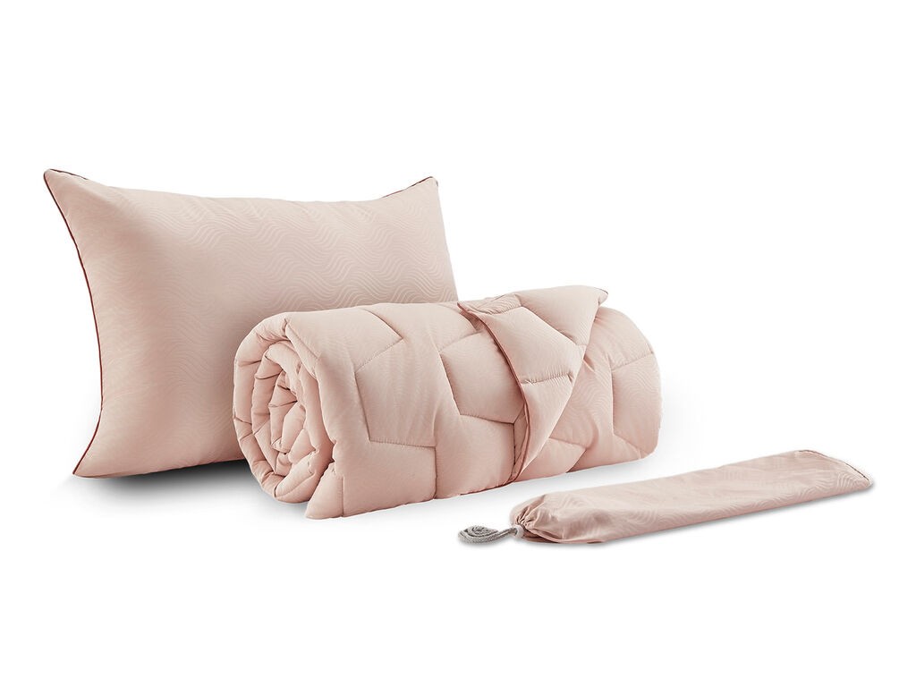Dormeo Set jastuka i jorgana Adaptivego Lux, 140x200cm, Roze