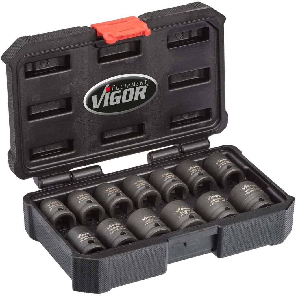 Vigor Set nasadnih ključeva V5550S, 1/2", 25 komada
