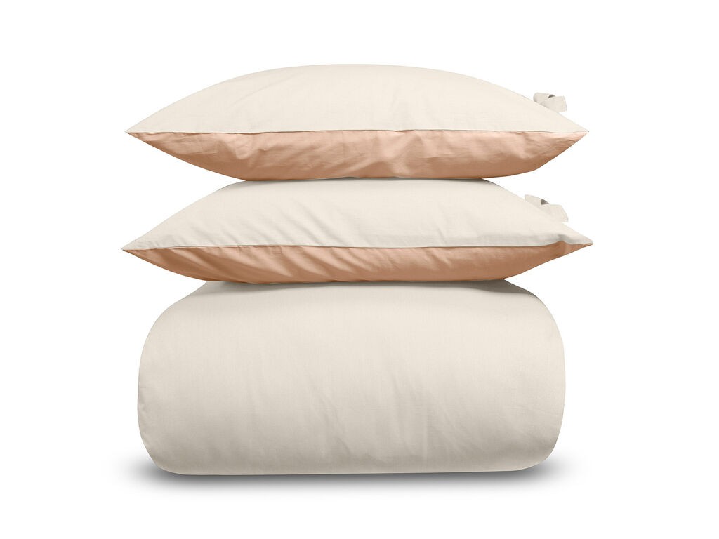 Dormeo Set jorganska navlaka i jastučnica Essentials, 140x200cm, Breskva