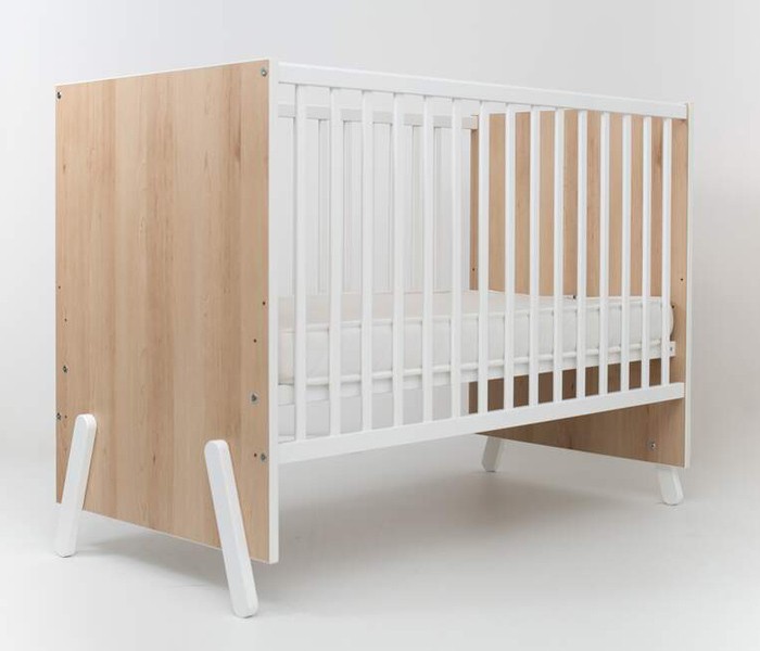 Bambino Krevetac za bebe Una, Boja bukve