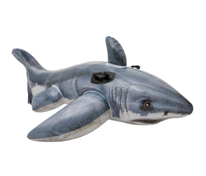 Inteks naduvna igračka za vodu sa aјkulom, siva