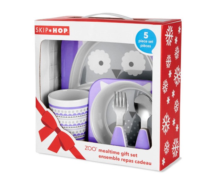 Skip Hop Set za jelo Sova, 12m+