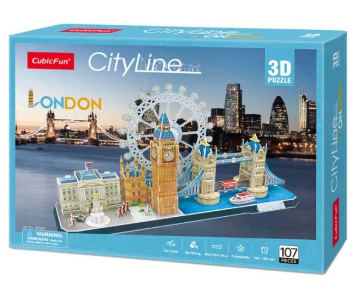 CUBIC FUN Puzzle 3D City Line London