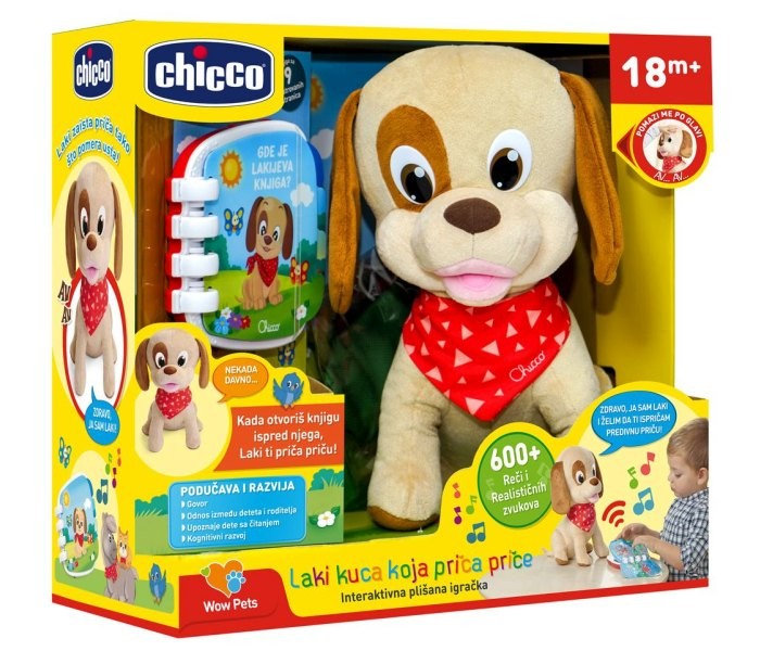 Chicco Interaktivna igračka Kuca Laki