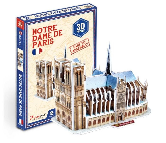 CUBIC FUN Puzzle 3D Notre Dame De Paris S30