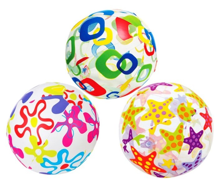 Intex Lopta na naduvavanje, 51 cm, Šarena