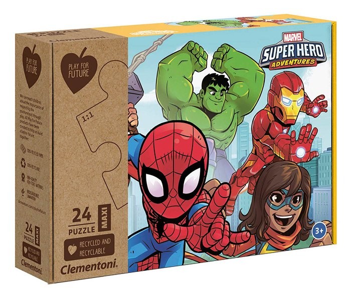 CLEMENTONI Puzzle 24 dela Maxi Pff - Marvel Superhero 2020