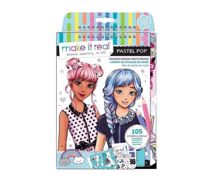 MAKE IT REAL Bojanka za pastel boje Bringing Creativity to Life Pastel Pop