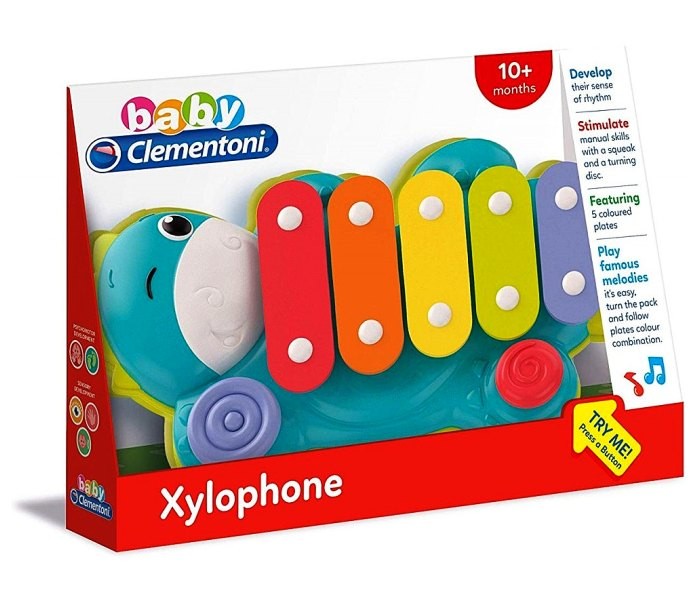 CLEMENTONI Ksilofon Dino
