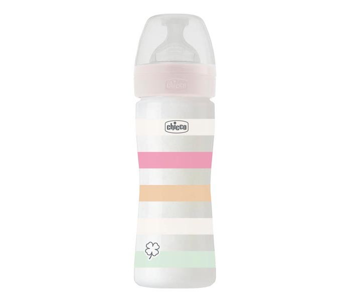 Chicco Wb Plastična flašica za devojčice, 250ml