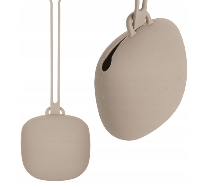 CANPOL BABIES Silikonska kutija za varalicu, 0m+, Bež