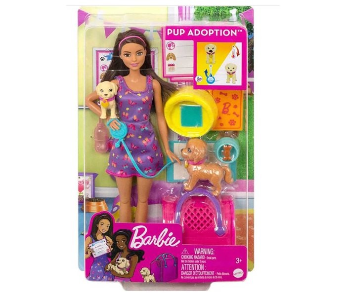 BARBIE Lutka - Usvoji kućnog ljubimca HKD86