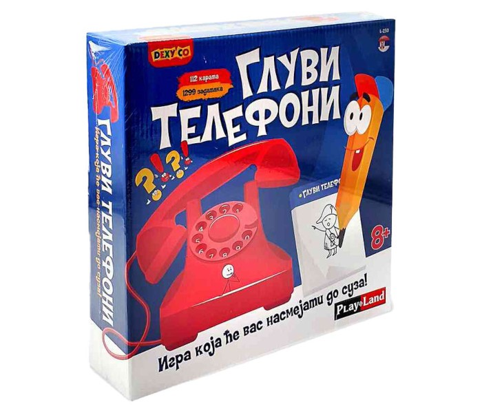 PLAY LAND Društvena igra Gluvi telefoni