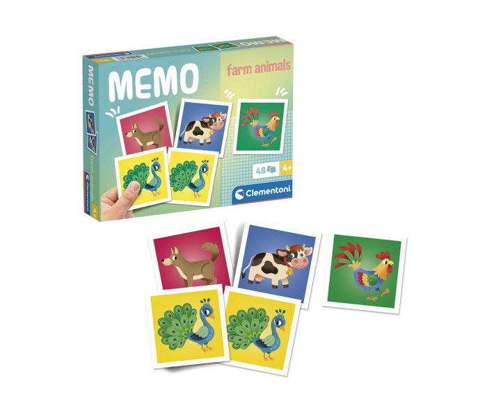 Clementoni Toi džepni džep Noli farmske životinje, šarene