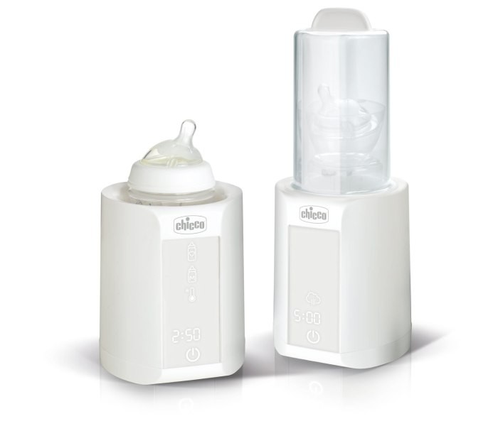 Chicco Digitalni greјač za flaše + sterilizator, bela